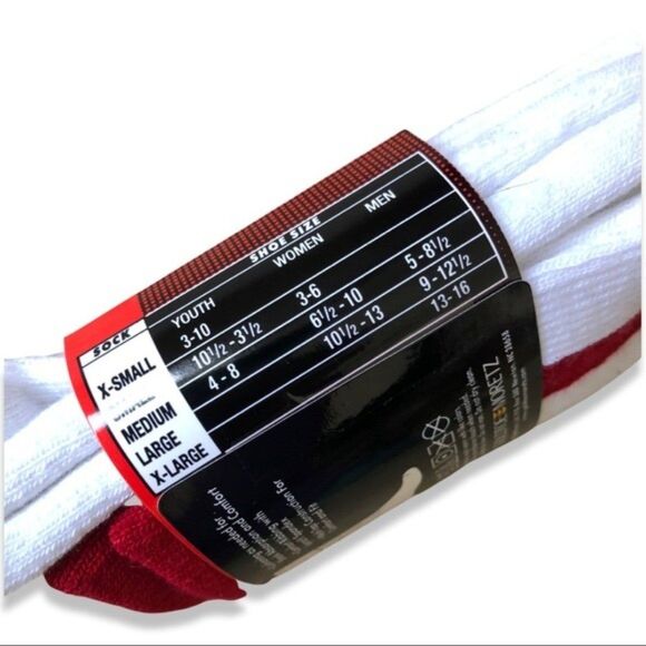 NEW 2x BASEBALL SOFTBALL STIRRUP SOCKS (Medium) PowerSox by Gold Toe - Picture 2 of 4